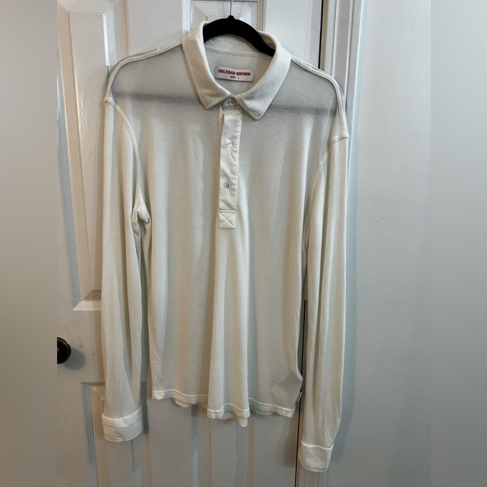 Orlebar Brown Sebastian Cashmere Polo Large